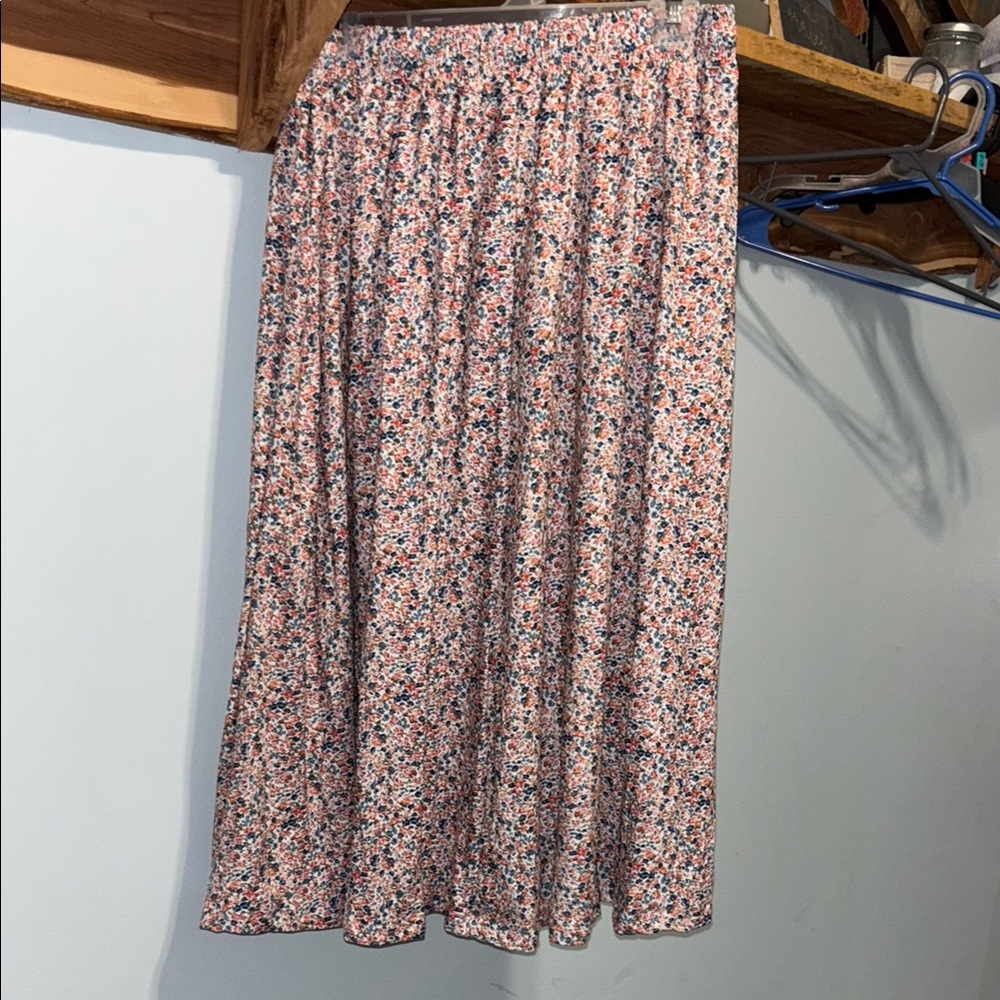 Floral Print Women's Skirt
